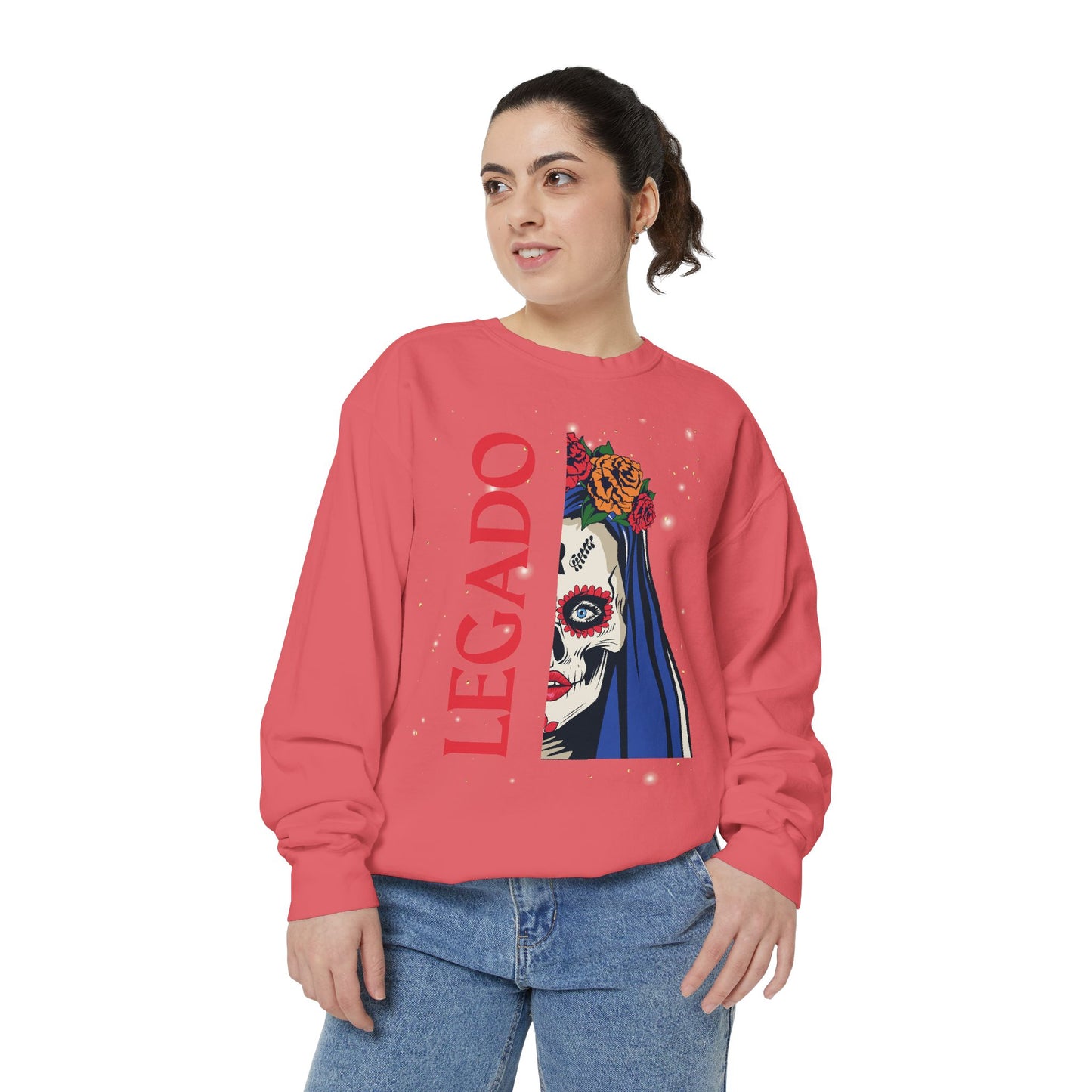Legado with Half-Faced Catrina Sweatshirt