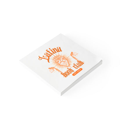Note Pads - Latina Book Club with Royal Heart Design