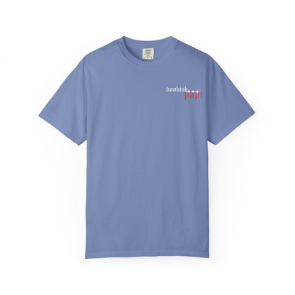 Bold, Stylish & Empowering Garment-Dyed T-shirt - Bookish Papi