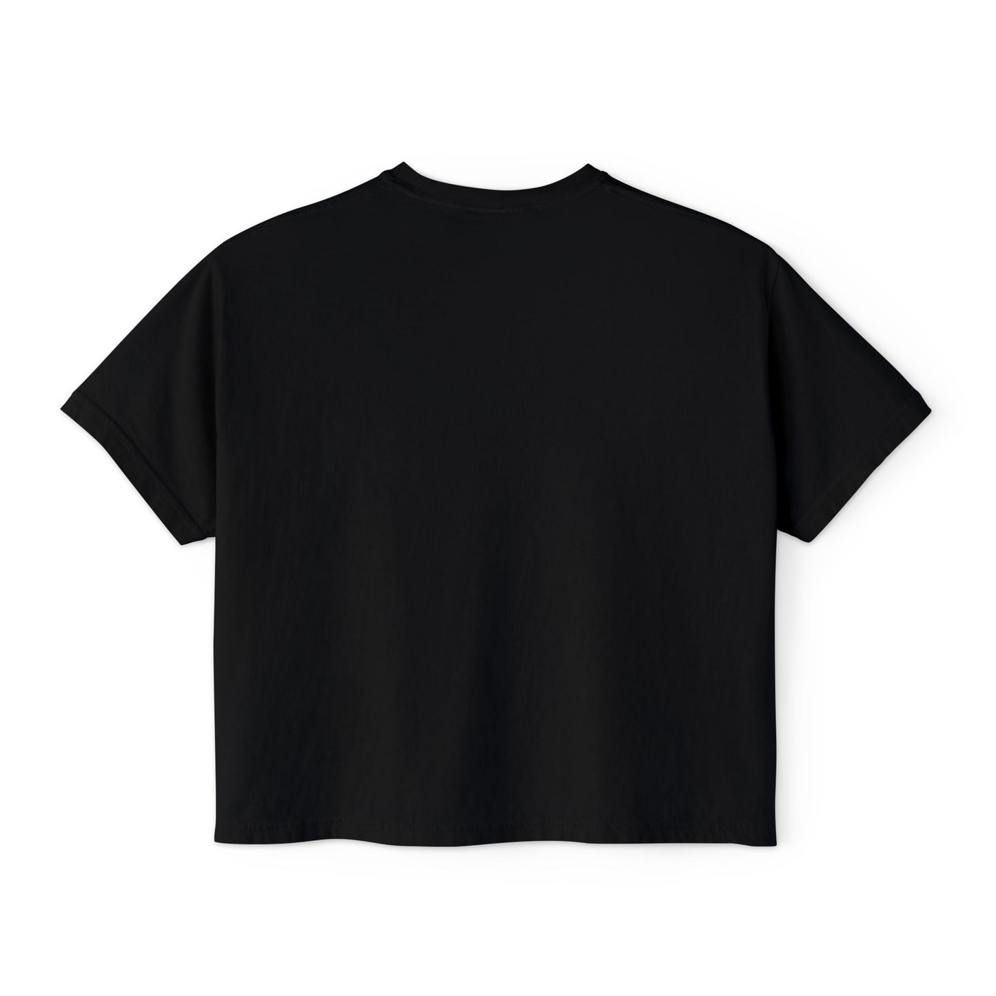 Boxy Tee Bookish Latina with Hearts Shirt
