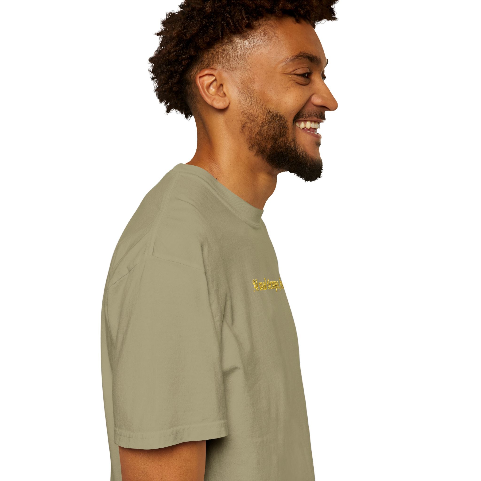 Embroidered Unisex T-shirt - Al mal tiempo, buena cara