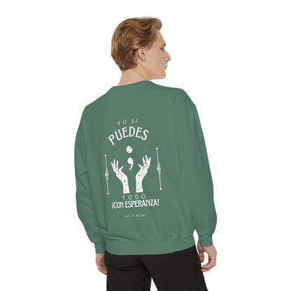 Sweatshirt; Tu Si Puedes- Todo Con Esperanza
