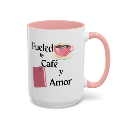 Coffee Lover Mug 11oz - Fueld by café y amor