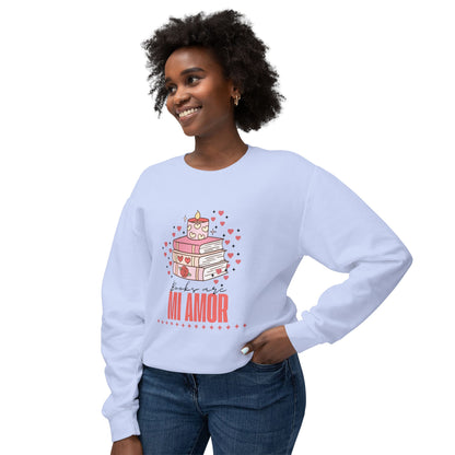 Books Are Mi Amor Crewneck Sweatshirt