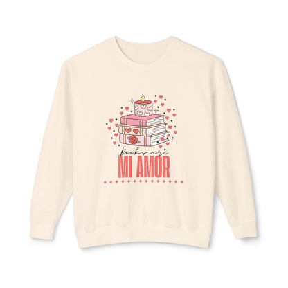 Books Are Mi Amor Crewneck Sweatshirt