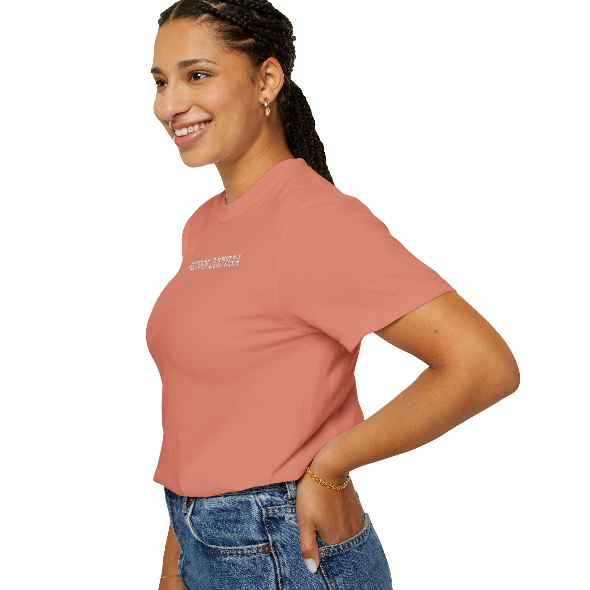 College T-Shirt — “Futura Doctora” Design