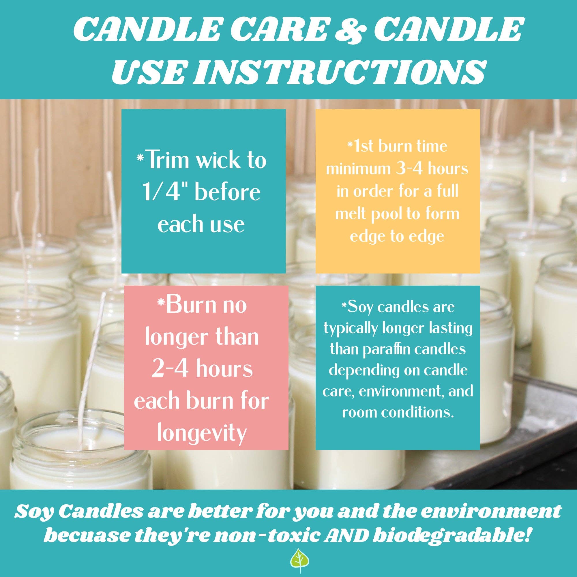 PRIDE Heart Soy Candle