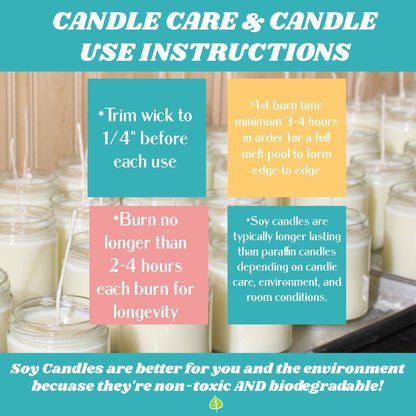 PRIDE Heart Soy Candle