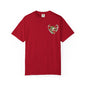 Unisex Garment-Dyed T-shirt - Autentico, Chingon Latino with Calavera Heart