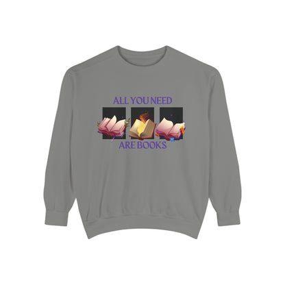 Magical Books Sweatshirt - All You Need Are Books