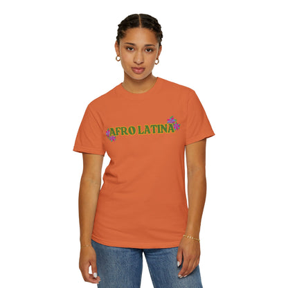 Graphic Tee - Afro Latina Belleza Latina Design