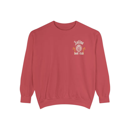 Latina Book Club Sweatshirt with Heart Anatomy Design