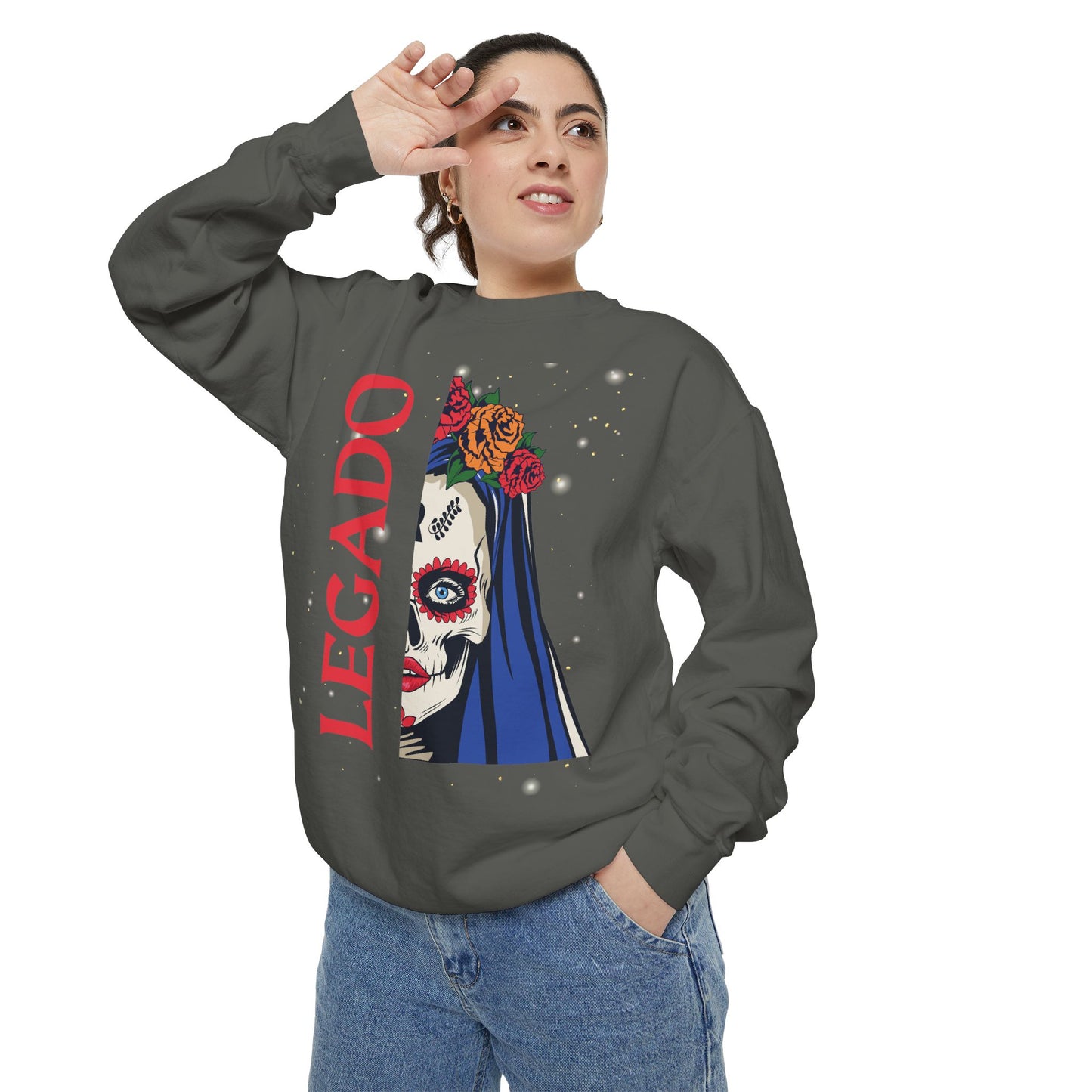 Legado with Half-Faced Catrina Sweatshirt