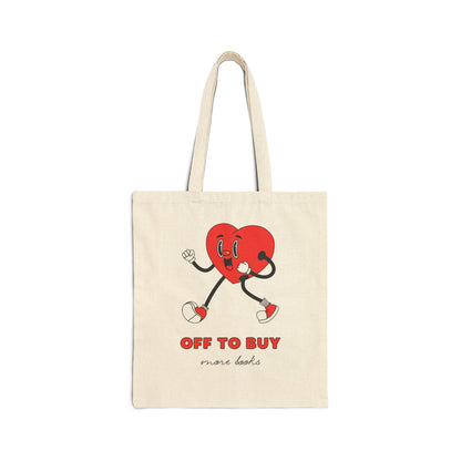 More Books Cotton Canvas Tote Bag