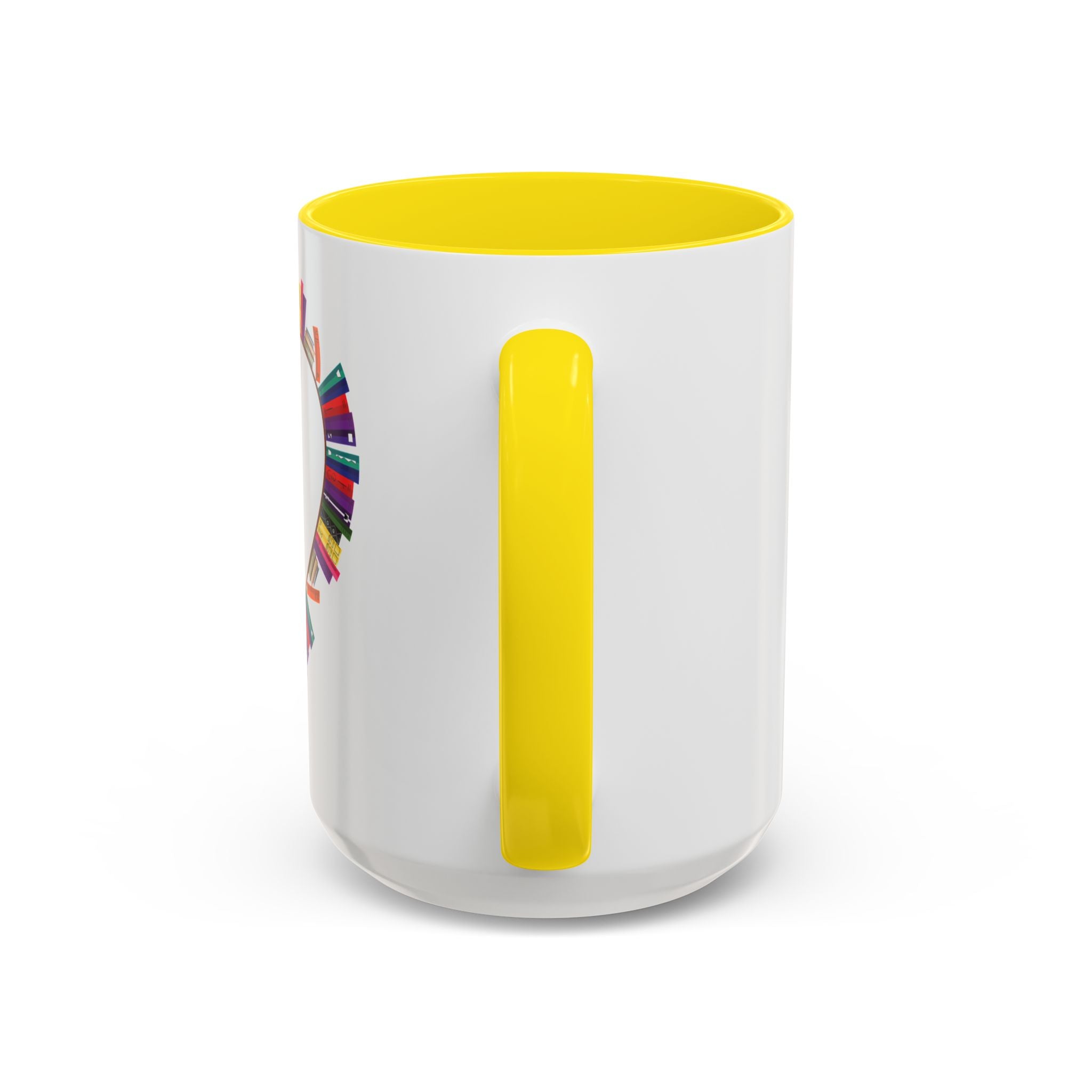 Mug Big Heart Made of Books Coffee Mug (11, 15oz)