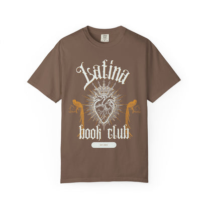 Latina Book Club T-shirt with Heart Anatomy Design