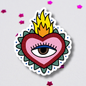 Mexican Sacred Heart Sticker