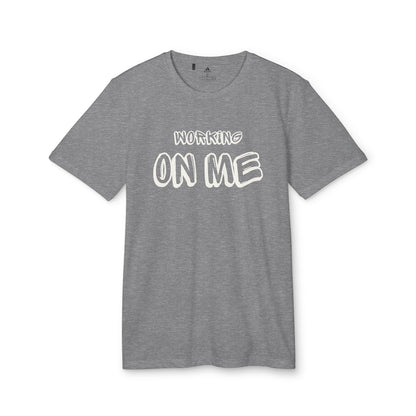 Working on Me adidas® Unisex Sport T-shirt