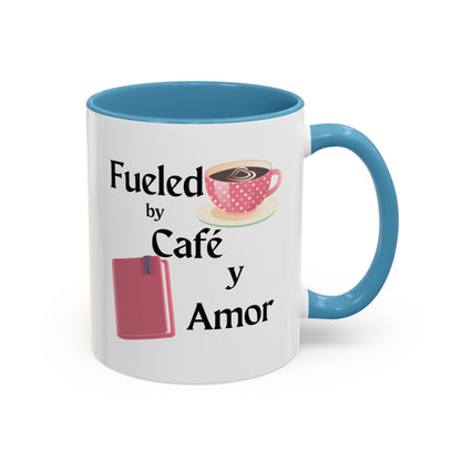 Coffee Lover Mug 11oz - Fueld by café y amor