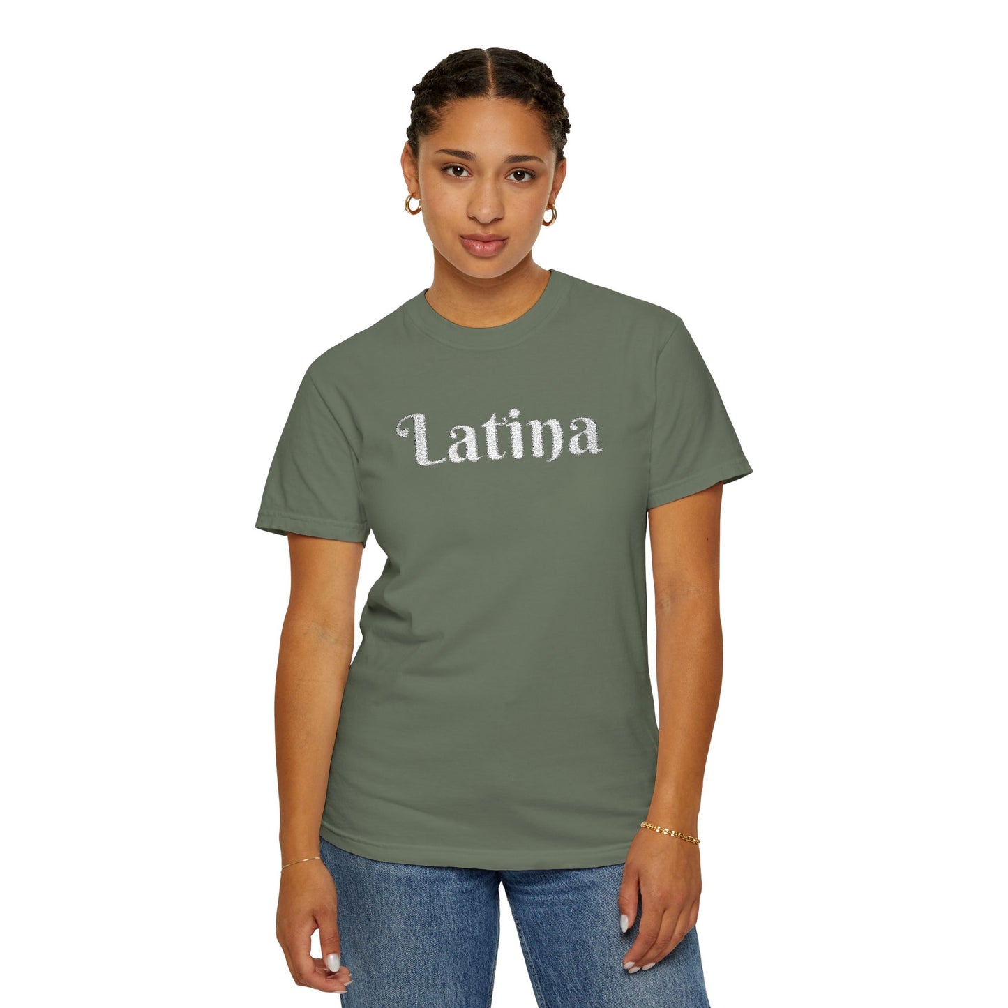 Embroidered Latina T-shirt