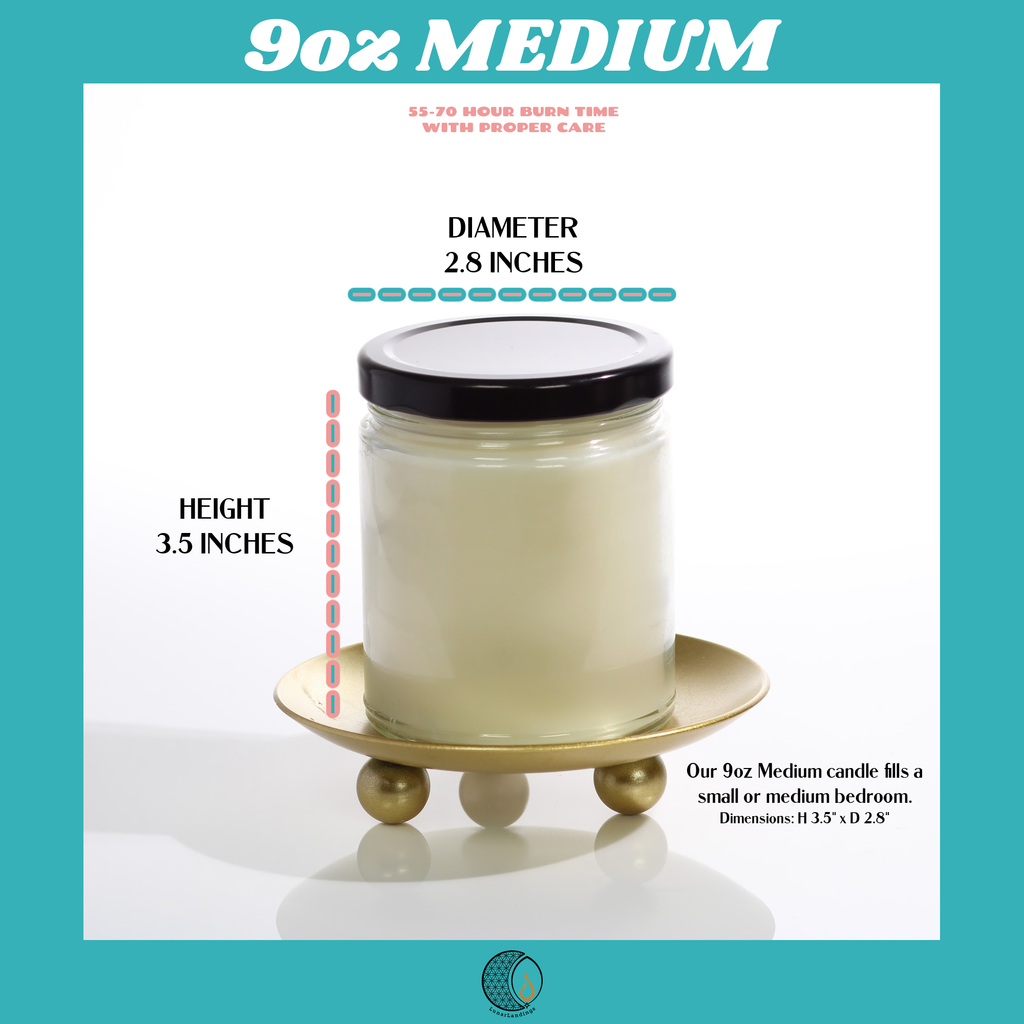 PRIDE Heart Soy Candle