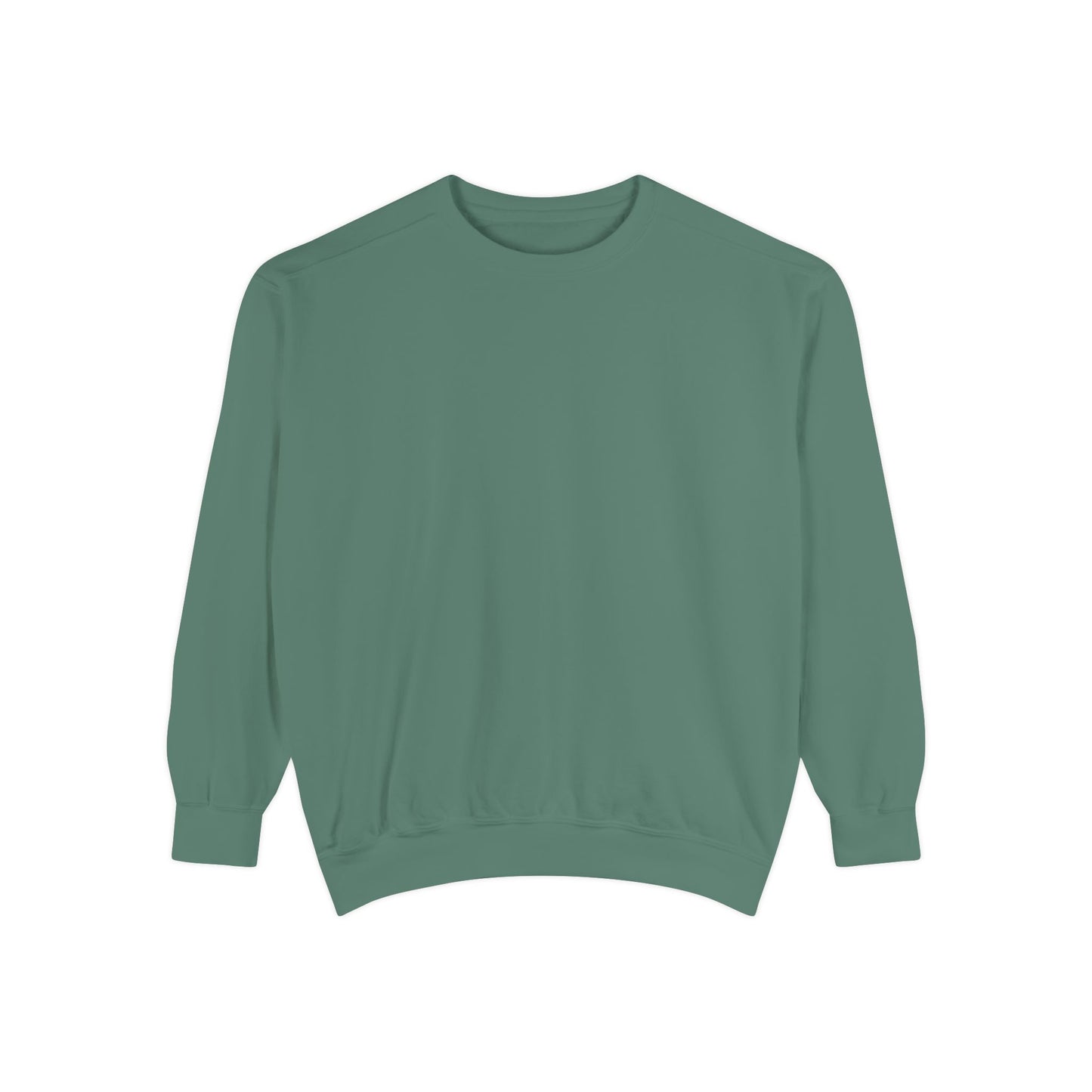 Bookish Latino Garment-Dyed Sweatshirt with Candles and Books Design