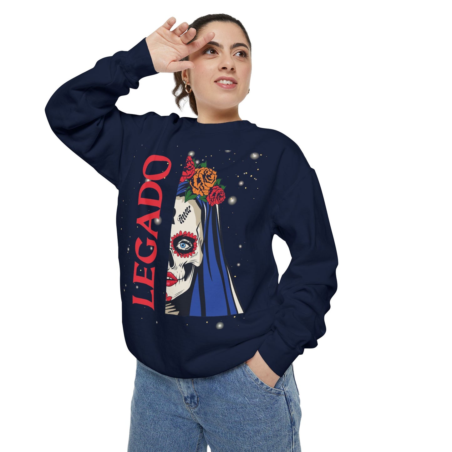Legado with Half-Faced Catrina Sweatshirt