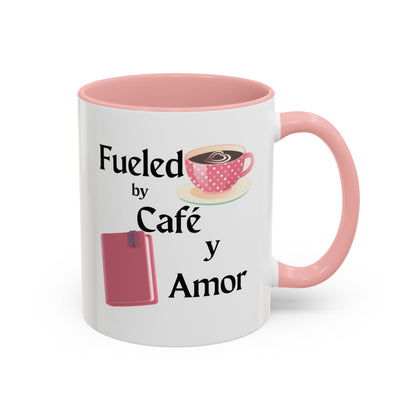 Coffee Lover Mug 11oz - Fueld by café y amor