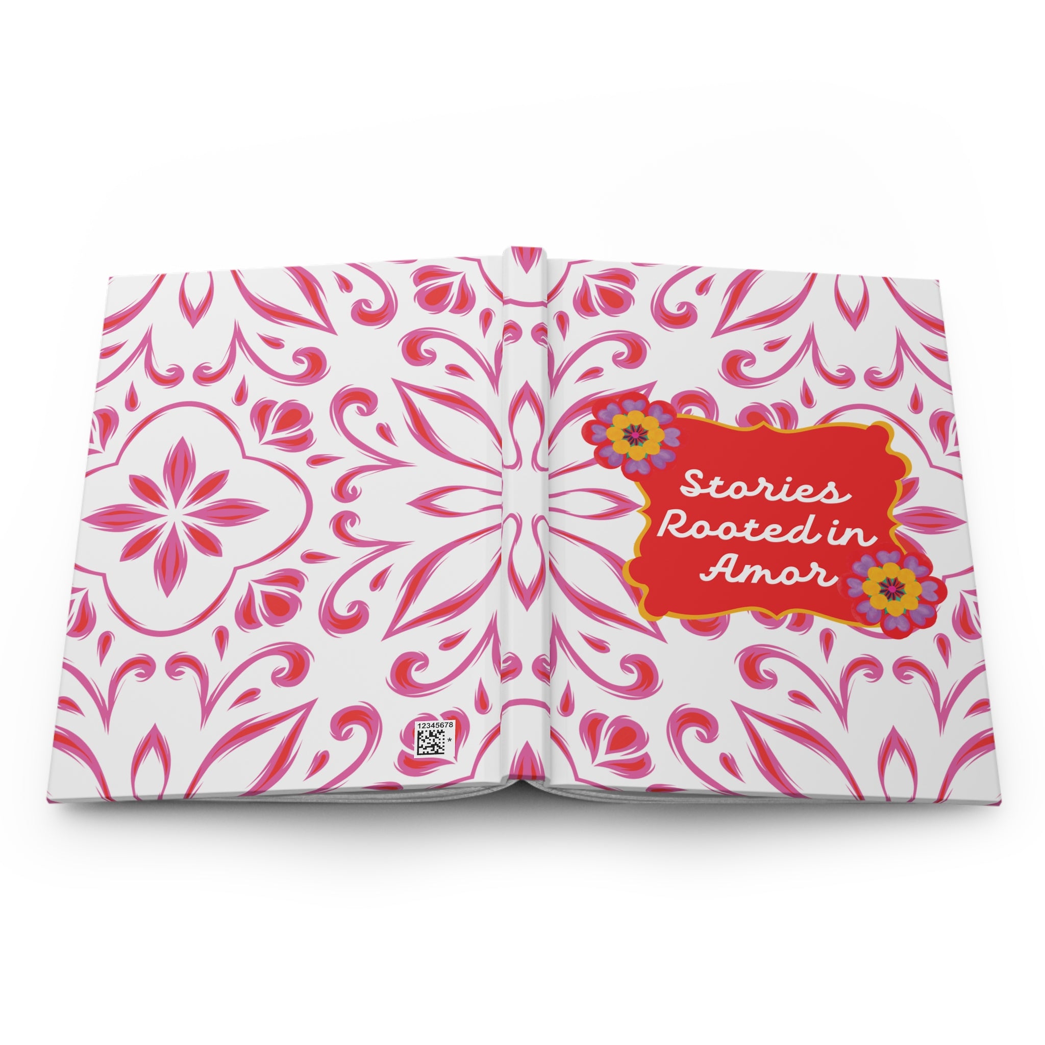 Hardcover Journal - Stories Rooted in Amor talavera design