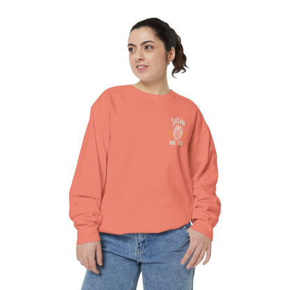 Latina Book Club Sweatshirt with Heart Anatomy Design