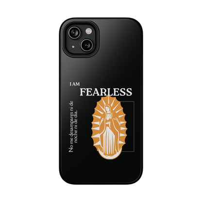 Fearless Impact-Resistant Phone Case, Protective Cover, Inspirational Gift, Unique Design, Motivational Cell Phone Case