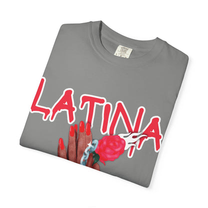 Bold, Stylish & Empowering Garment-Dyed T-shirt - Latina Vibes