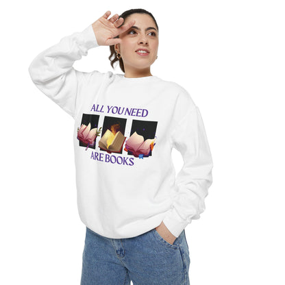 Magical Books Sweatshirt - All You Need Are Books