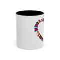 Mug Big Heart Made of Books Coffee Mug (11, 15oz)