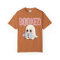 Booked Ghost with Coffee Unisex T-shirt