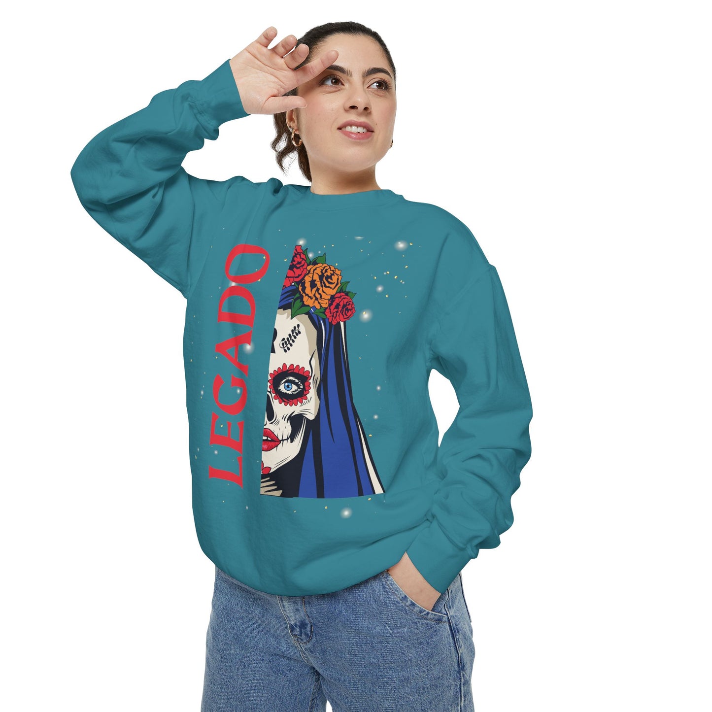 Legado with Half-Faced Catrina Sweatshirt
