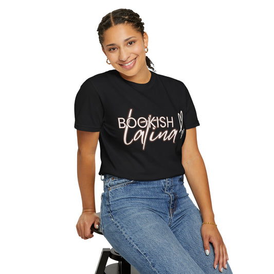 Bookish Latina Unisex T-Shirt- with hearts design
