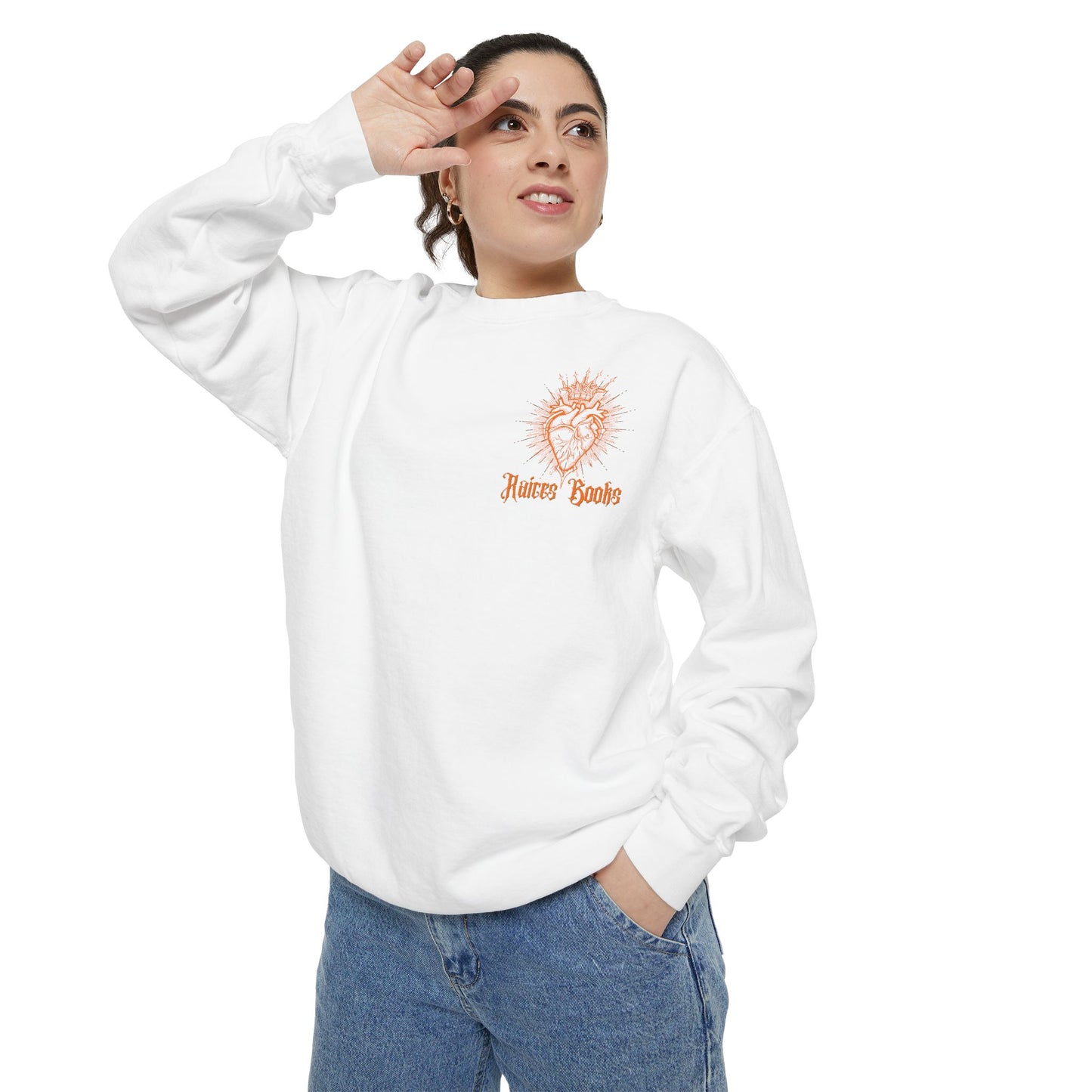 Latina Book Club Unisex Garment-Dyed Sweatshirt
