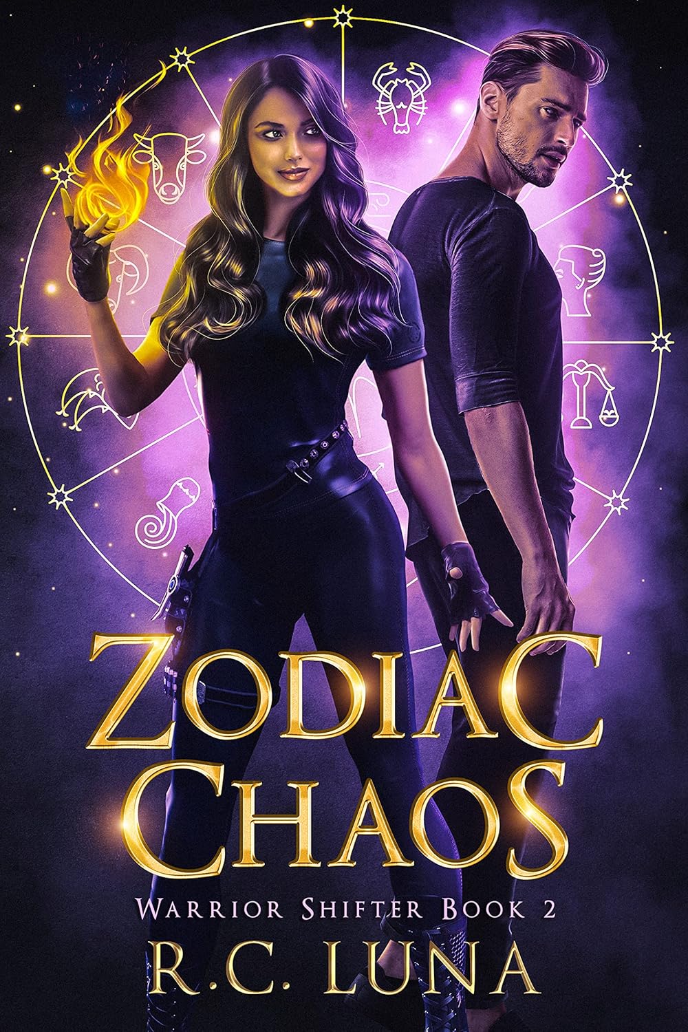 Zodiac Chaos: Enemies to Lovers Paranormal Romance (Warrior Shifter Book 2)