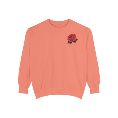 Skull and Roses Sweatshirt - Amor Eterno Design