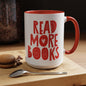 Mug with Heart Design for Book Lovers