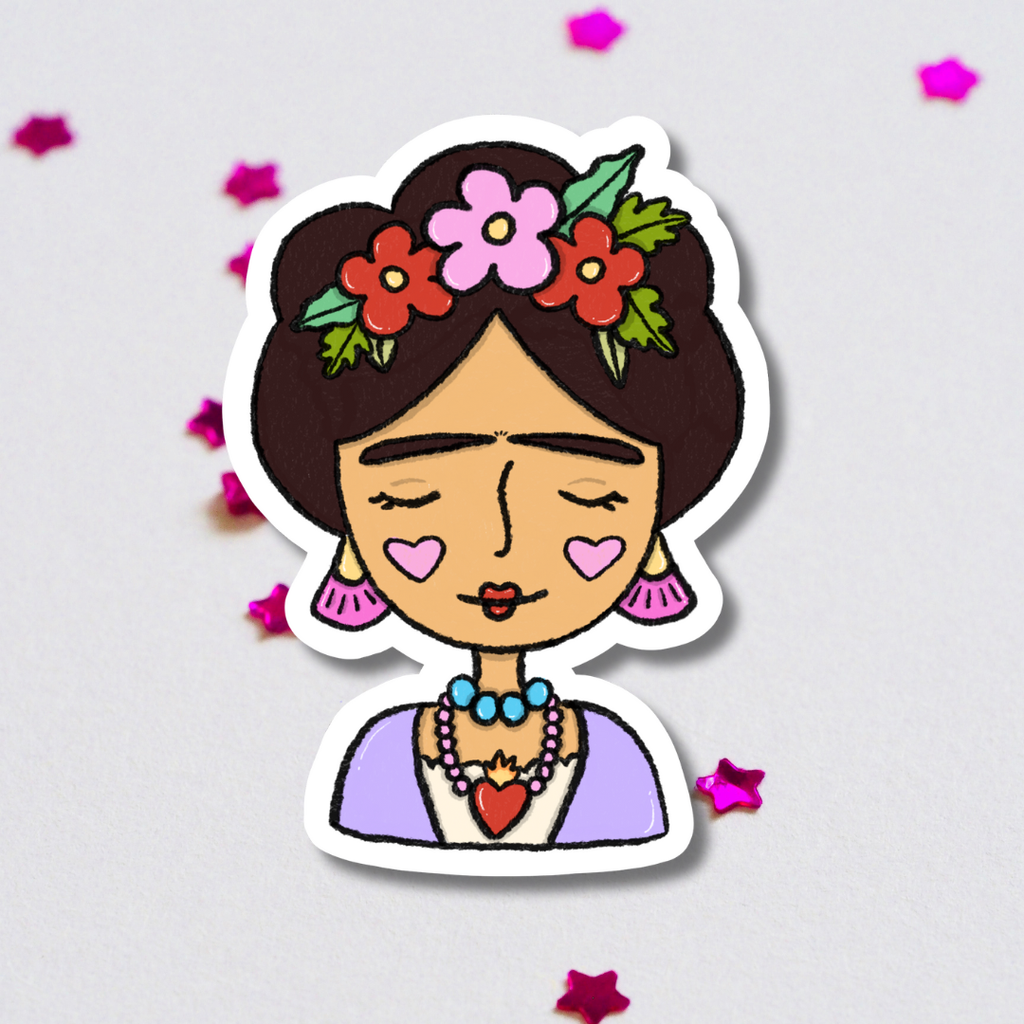 Frida Kahlo Vinyl Sticker