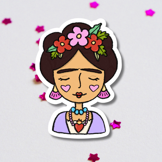 Frida Kahlo Vinyl Sticker