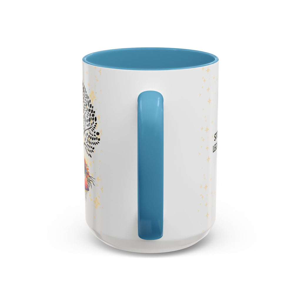 Coffee Mug - Stories are Legacies Too with Catrina, Tree, and Book Design