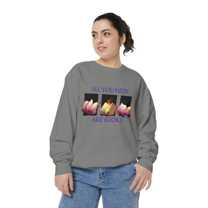 Magical Books Sweatshirt - All You Need Are Books