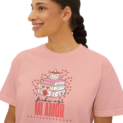 Books Are Mi Amor Boxy Tee