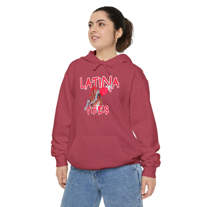 Garment-Dyed Hoodie - Latina Vibes