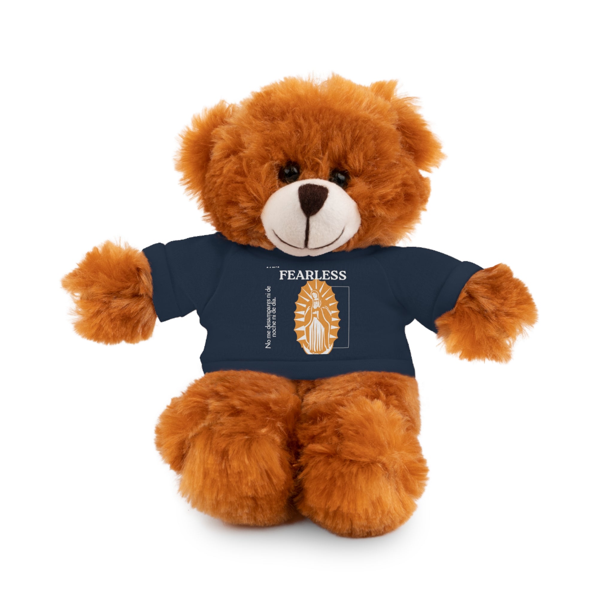 Adorable Stuffed Animal Tee Bear - Cute Gift for Kids, Baby Showers, Birthdays, Nursery Decor, Collectible Plush Toy