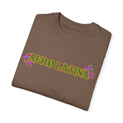 Graphic Tee - Afro Latina Belleza Latina Design