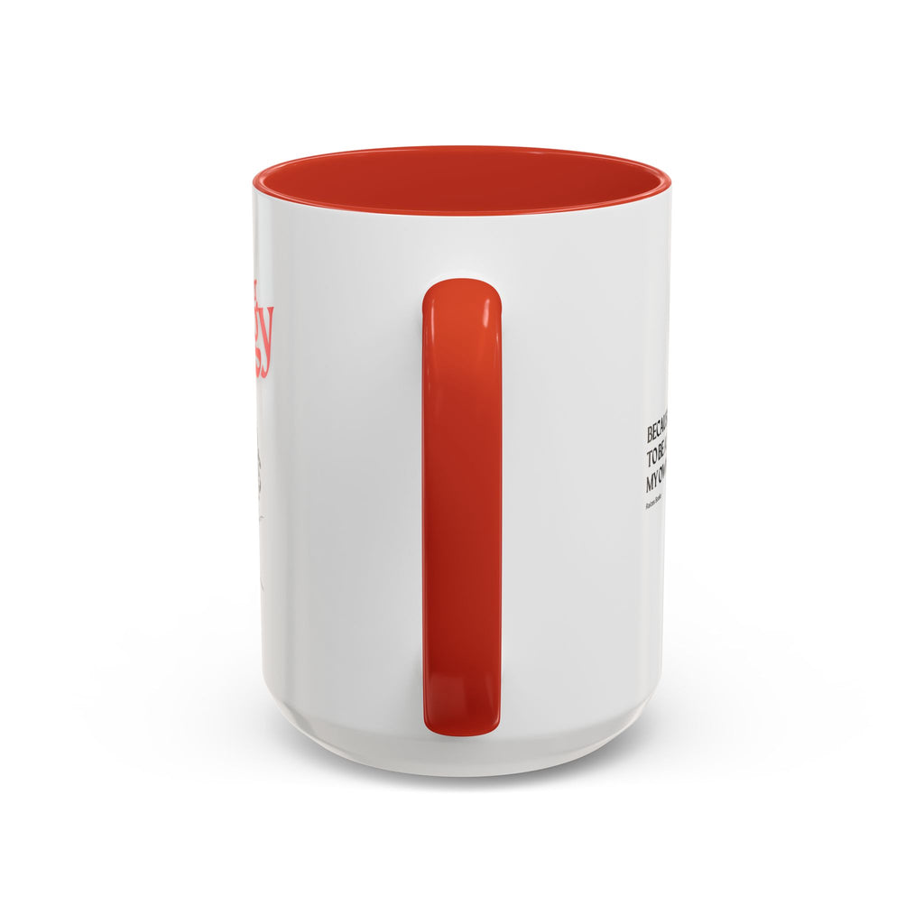 Coffee Mug - Main Character Energy with Girl Reading